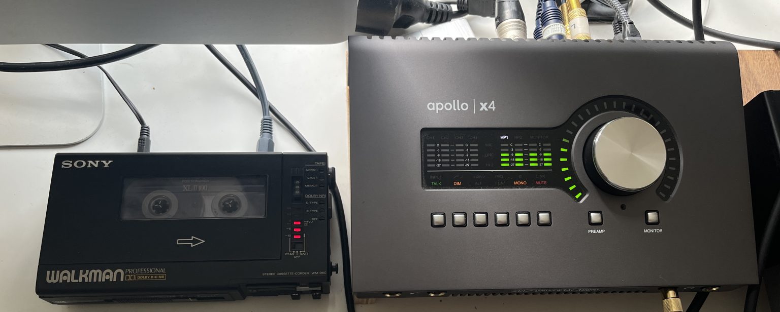 Cassettedeck en digitalisatie